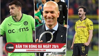 BẢN TIN 20/4 | ZIDANE CHỌN MU THAY VÌ BAYERN;  EMI MARTINEZ TRẢ GIÁ ĐẮT; MATS HUMMELS ‘ĐÁ ĐỂU’ EPL