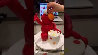 Elmo 3D cake!