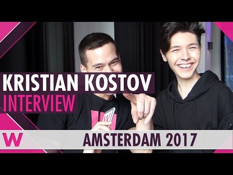 Kristian Kostov (Bulgaria 2017) Interview | Eurovision in Concert 2017