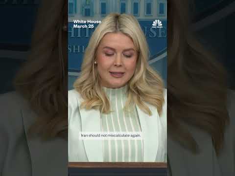 Iran rejects latest U.S. peace plan as White House calls negotiations 'productive'