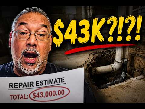 The Plumber Quoted Us $43,000 — We Paid $1,700