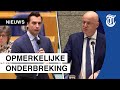 Hilarische interruptie Baudet tijdens coronadebat