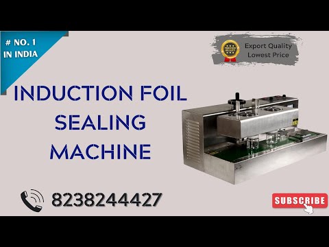 Auto Induction Cap Sealer With Conveyor