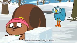 053 Bird and Kip 53 Building a Snow Fort