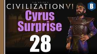 CIVILIZATION 6 - Persia (Deity) - Cyrus Surprise - Part 28 - NEW FRONTIER PASS (MODDED)