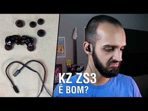 ESSE FONE ME SURPREENDEU! KZ ZS3 ❤️