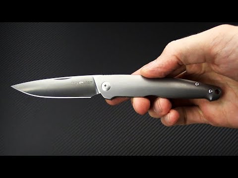 Viper Key Vox Design Slip Joint Smooth Titanium M390 V5976TI Knife