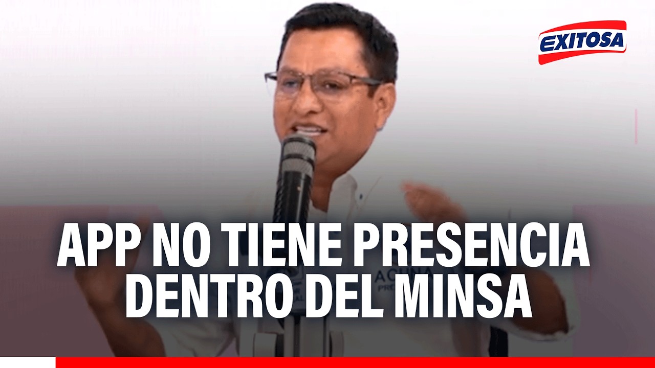 🔴🔵 César Vásquez descarta presencia de APP en el MINSA: “No maneja la salud”