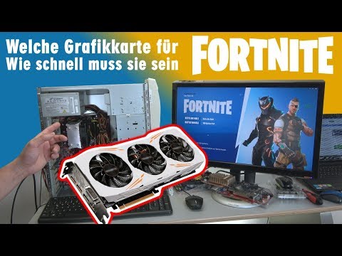 Welche Grafikkarte für Fortnite - Wie schnell muss sie sein - Grafik GFLOPS vergleichen Video