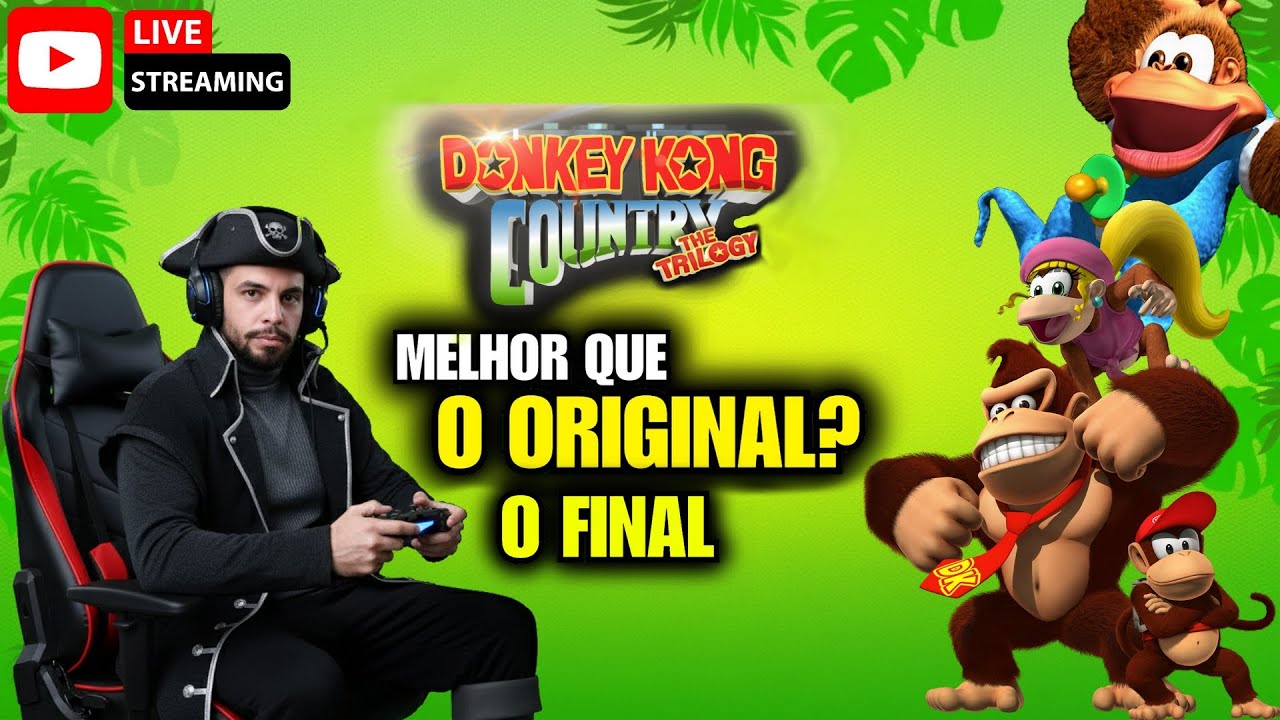 O FINAL ÉPICO! 👑 Donkey Kong Country The Trilogy: O ÚLTIMO MUNDO (Fan Game) 🍌🔥