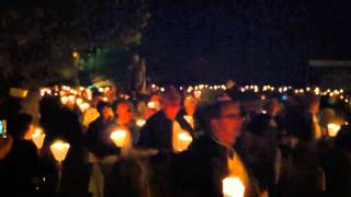preview picture of video 'Procession nocturne à Casamaccioli'
