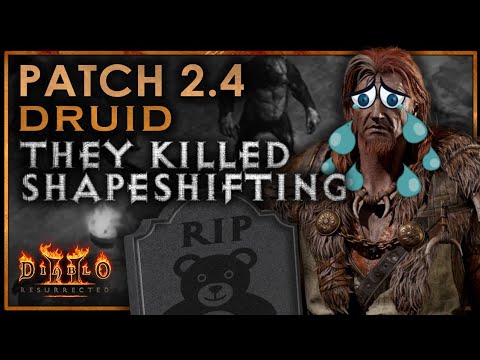 Patch 2.4 - SS DRUIDS ARE DEAD :(