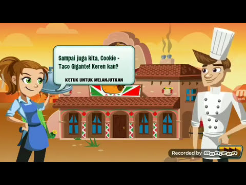 Diner dash level 121 bintang 3 - Taco Gigante