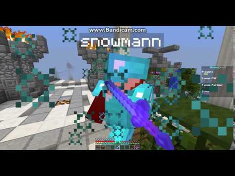MINECRAFT hack BUSTING ARENACRAFT: snowmann
