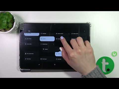 How to Edit Notification Panel Shortcuts on DOOGEE T10? Let's Adjust TOP Menu in System Options Easy