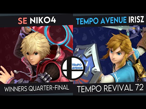 Tempo Revival 72 - SE | Niko4 (Shulk) Vs. Tempo Avenue | IrisZ (Link) - Losers Semis - SSBU