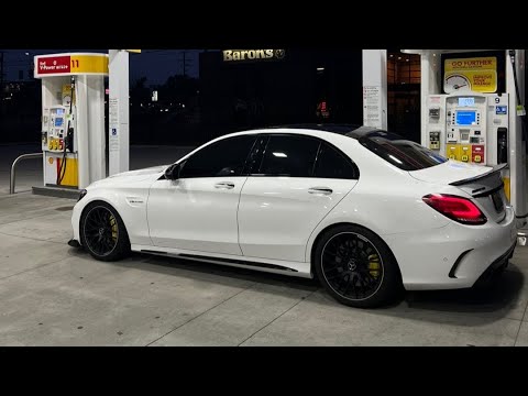 Tuned my C63 To STAGE 2!