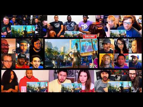 Cyberpunk 2077 - official E3 2018 trailer Reaction Mashup