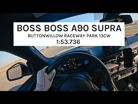 [POV] 4K Onboard A90 Supra - Buttonwillow Raceway Park 13CW - 1:53.736 *Brutal Car Sounds*