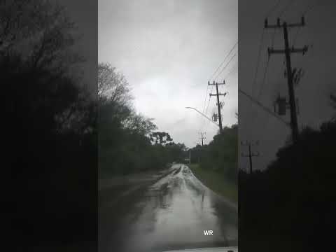 Trevo de acesso a Imbituva PR. chuvinha mansa