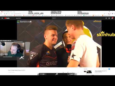REACTION // JASONR REACTS TO HOW S1MPLE REALLY PLAYS CSGO