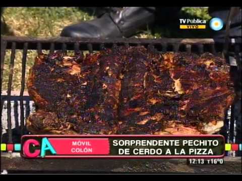 Lechón a la pizza