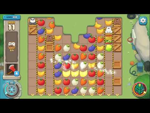 We Bare Bears match3 repairs level 333