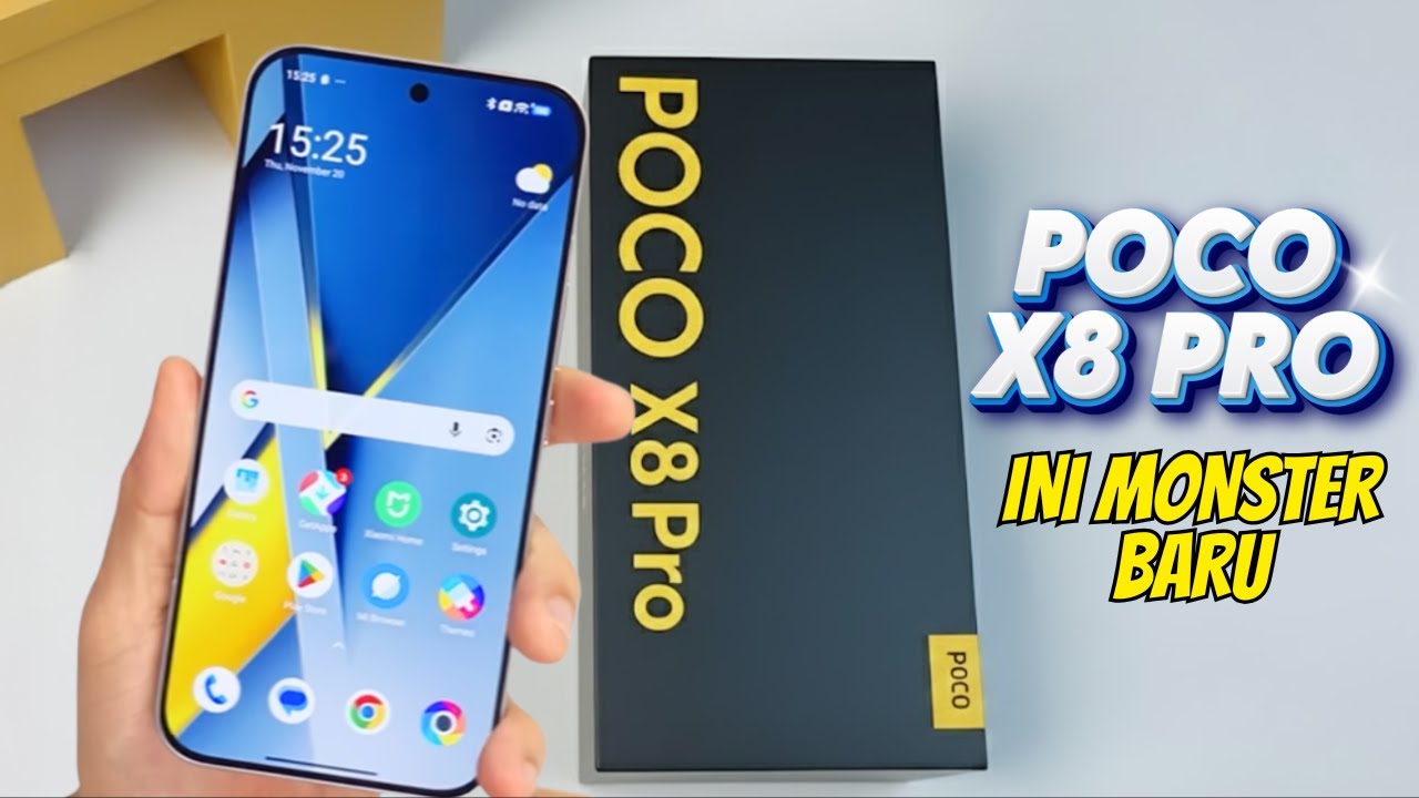 SPEKNYA GAK NGOTAK‼️POCO X8 PRO JADI PEMBANTAI BARU DI KELAS MID RANGE!