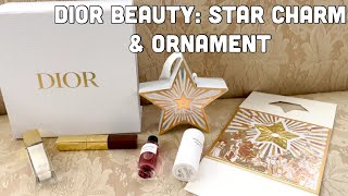 Dior Beauty Unboxing🌟✨ Dior Star Charm & Ornament, Dior Sequin, Dior Liquid Highlighter