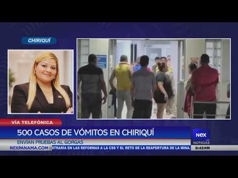 Reportan más de 500 casos de vómitos en Chiriquí; envían pruebas al Gorgas