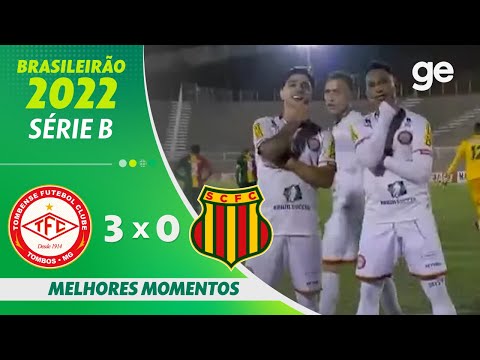 Gols e lances de Tombense x Sampaio Corrêa