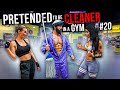 CRAZY CLEANER surprise GIRLS in a GYM prank #1 | Aesthetics in public reactions