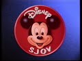 Disney Sjov Intro Og Outro Fra 1992