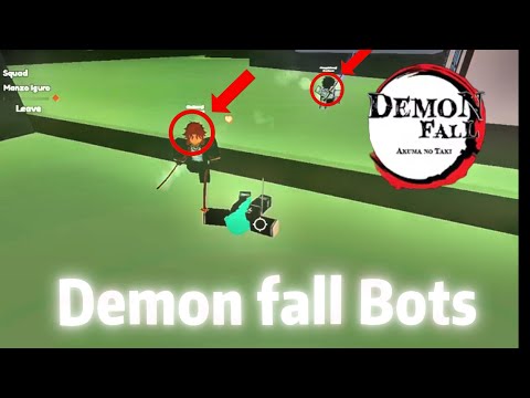 Dealing With 5 Bots || Demon fall 🌙
