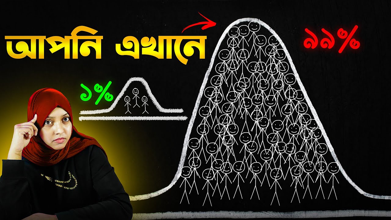 কিভাবে 99% মানুষের থেকে এগিয়ে যাবেন (6-12 মাসে) | How To Become Top 1%