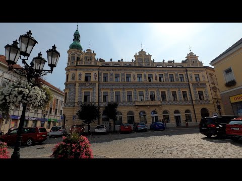 Beautiful Building in Písek - krásná budova v Písku | Česká Pohádka