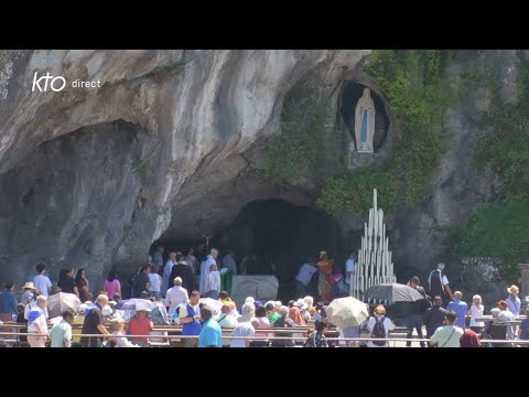 Chapelet du 17 juin 2025 à Lourdes