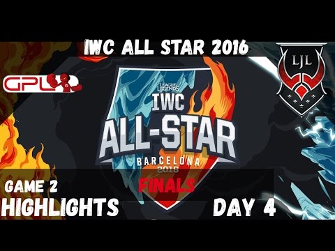 🔥 GPL vs LJL ️❄️ Game 2 Highlights | IWC All Star Barcelona 2016 D4 | SouthEast Asia vs Japan