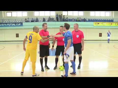 Highlights JB Futsal Gentofte - Apoel Nicosia (3-4) 18.08.2016