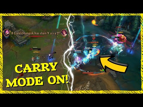 What Happens When Two Top Laners Meet in the Mid Lane? CHAOS! (High Elo Kennen vs. Fiora Mid Lane)