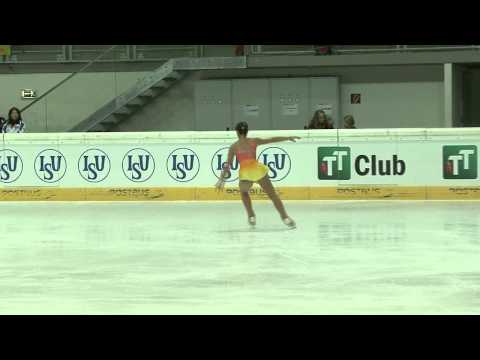 19 Agnese GARLISI (ITA) - ISU JGP Austria 2011 Junior Ladies Free Skating