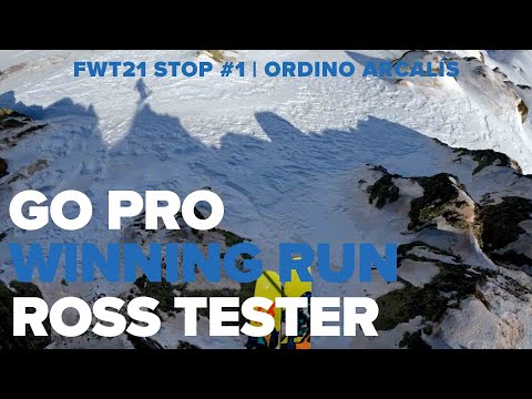 FWT21 Stop #1 Ordino Arcalís Andorra | Ross Tester GoPro Winning Run