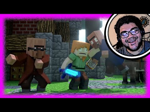Annoying Villagers - Minecraft Animation EP19-20 (REACTION VIDEO)