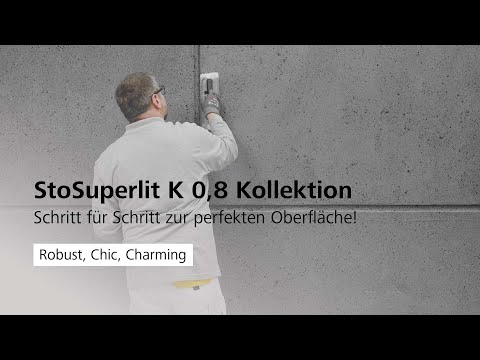 So gelingt’s: StoSuperlit K 0,8 richtig verarbeiten | Praxis-Tutorial