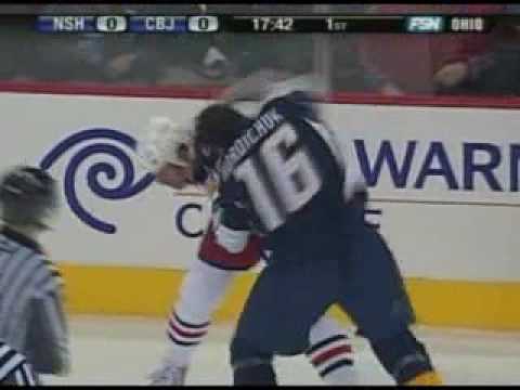 Darcy Hordichuk vs Jody Shelley