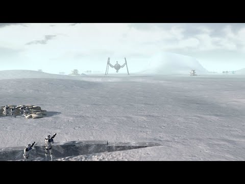 Epic Hoth Defense 501st Vs. CIS : Men of War Assault Squad 2 (Galaxy at War Mod)