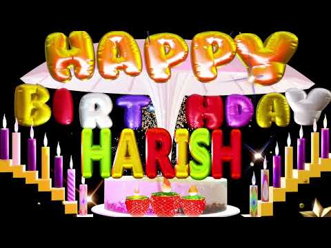 Harish Happy Birthday Song | Happy Birthday To You #harish #birthdaysong #love #happy
