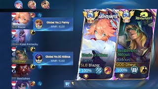 Download lagu Trying Duo Ranked with Top Global 1 Fanny! Fanny's Blazer is almost at 20K matches! mp3