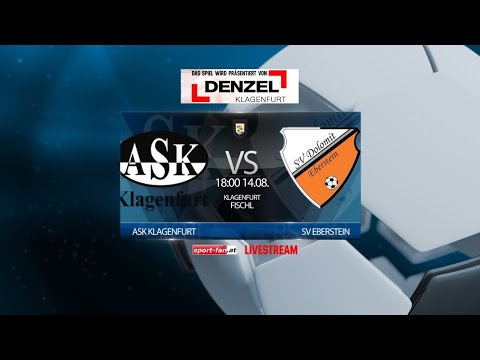 Fussball Livestream Meisterschaft ASK Klagenfurt gegen SV Eberstein