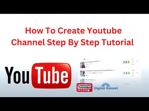 How to create youtube channel step by step tutorial 2023